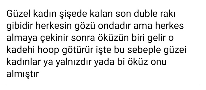 Güzel kadınlar her zaman yalnız olur klişesine katılıyor musunuz?