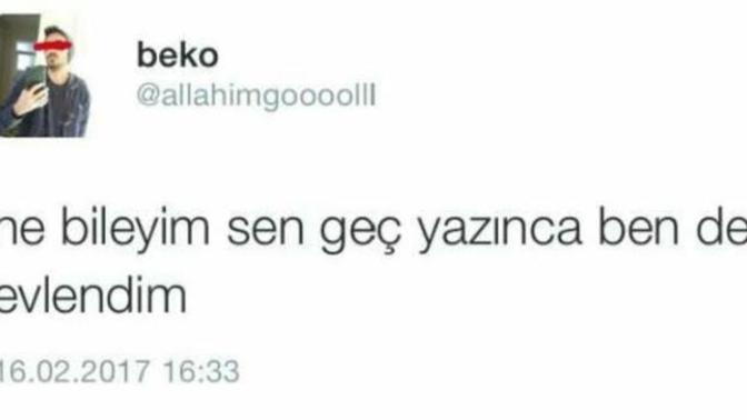 Geç yazan sevgili itici midir?