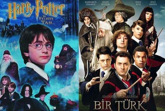 Kız arkadaşım harry potteri çok seviyor harry pottere benzeyen filim var mı?