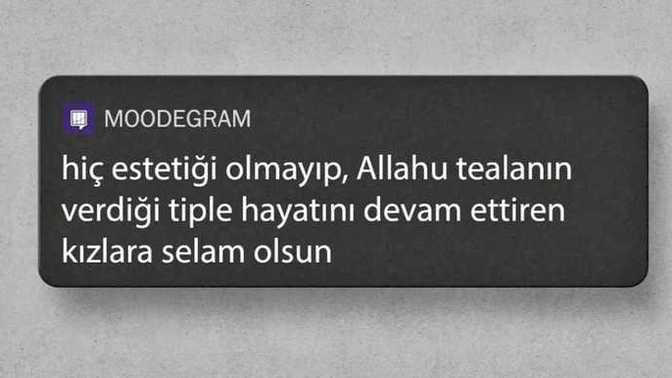 Estetiğiniz var mı eğer varsa hangileri var?