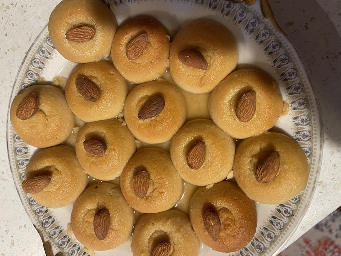Şekerpare hazırladım, yer misin?