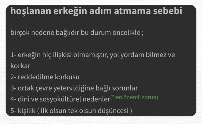 Hoşlanıpta adım atamayan erkek neden korkar sence?