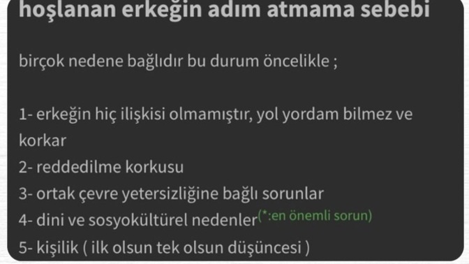 Hoşlanıpta adım atamayan erkek neden korkar sence?