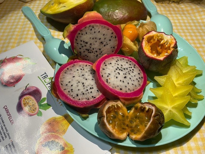 Günlerden tropikal 🥑🍍😋 Tropikal meyveleri seviyor musun?