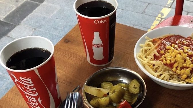 Sevgilim iftara böyle bir yere getirdi, ne yapayım buna :D?