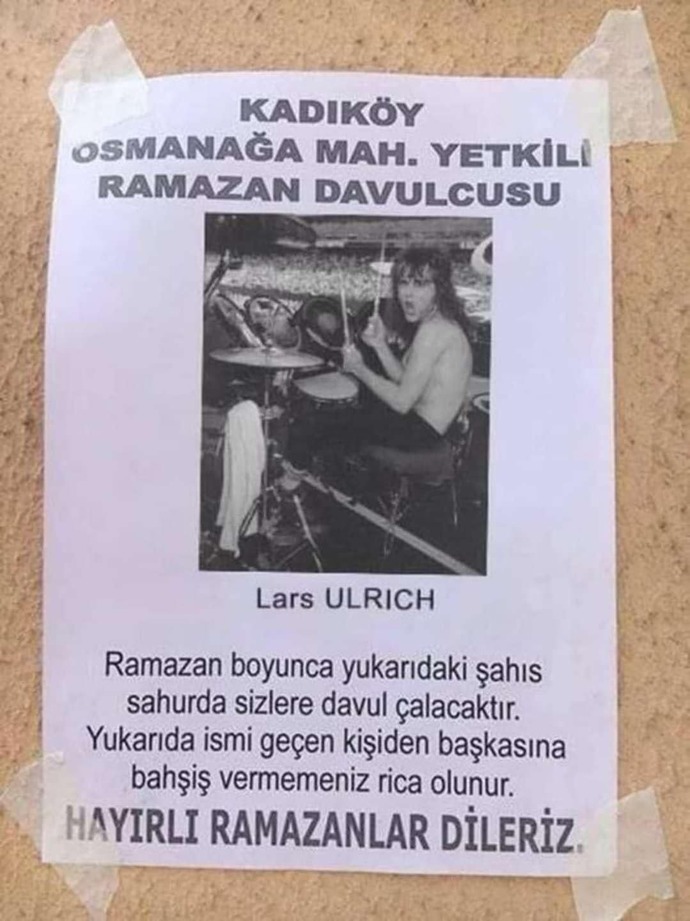 Ramazan davulcunuz var mı?