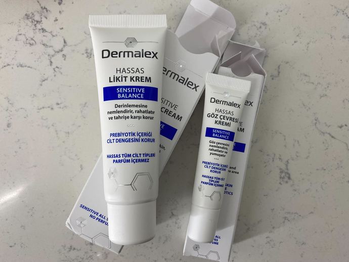 Dermalex Hassas Göz Çevresi Kremi & Dermalex Hassas Likit Krem