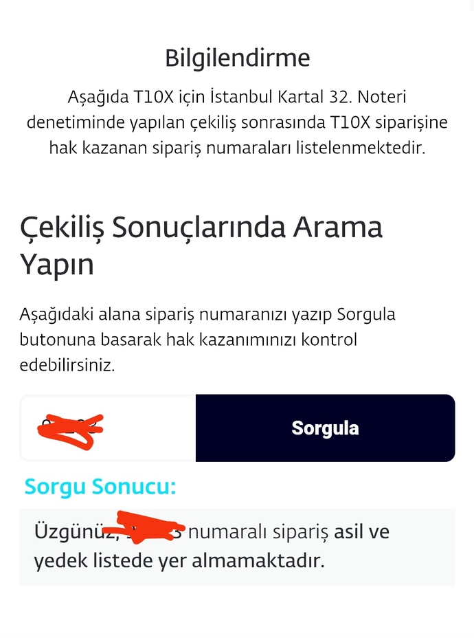 Togg çekiliş sonuçları açıklandı var mı kazanan?