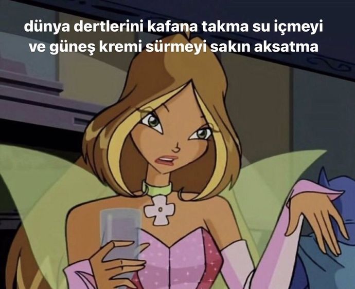 Çoğu şey önemsiz olabilir ama su içmek ve güneş kremi sürmek aslaaa...😄