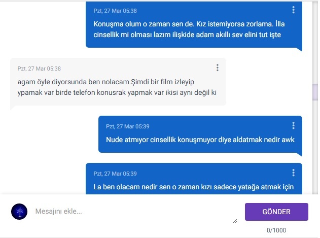 Bu nasıl bir zihniyettir anlamış değilim?