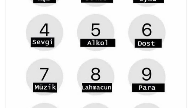Telefonunun son iki hanesine göre neye ihtiyacın var? 
