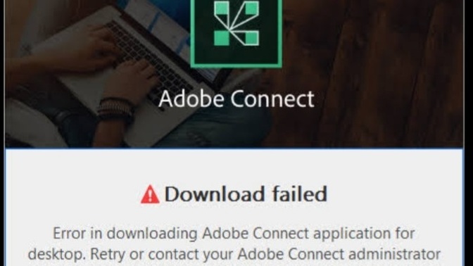 Adobe connect'j kurarken hata veriyor bunun sebebi ne olabilir?