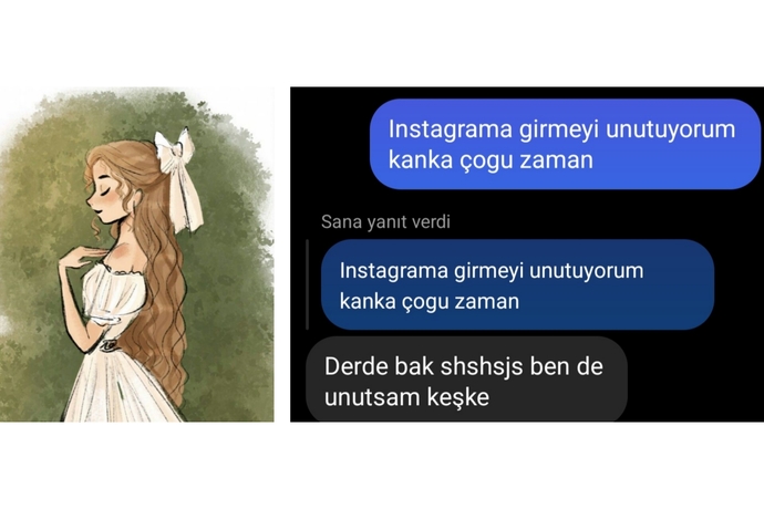 Bendeki de dert tabii ya sjsjsh