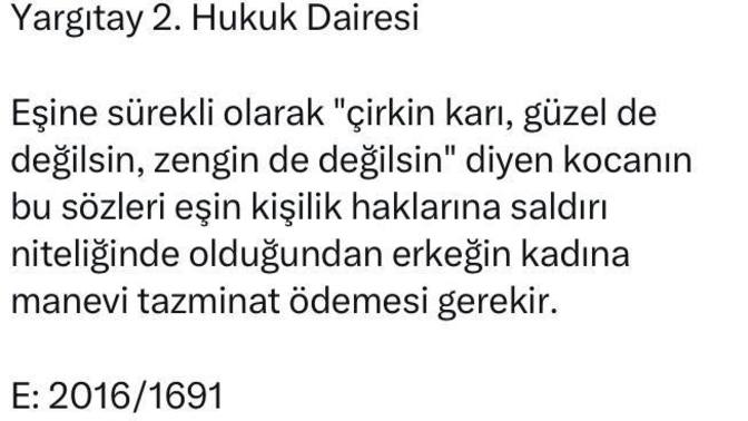 Eşiniz size kişiklik haklarınıza saldırı şeklinde aşağılayıcı söz söylerse, ne yaparsınız?