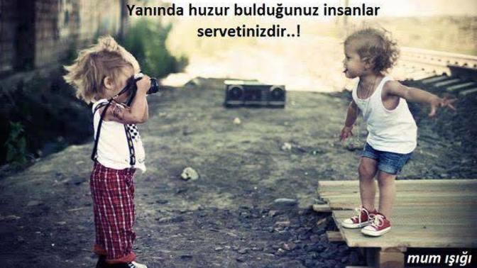 Yanında huzur bulduğum dediğiniz yer/kişiyle misiniz?