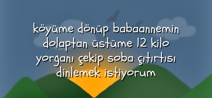 Benim mental durum