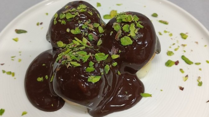 Profiterol yaptım, nasıl gözüküyor sizce KS üyeleri?