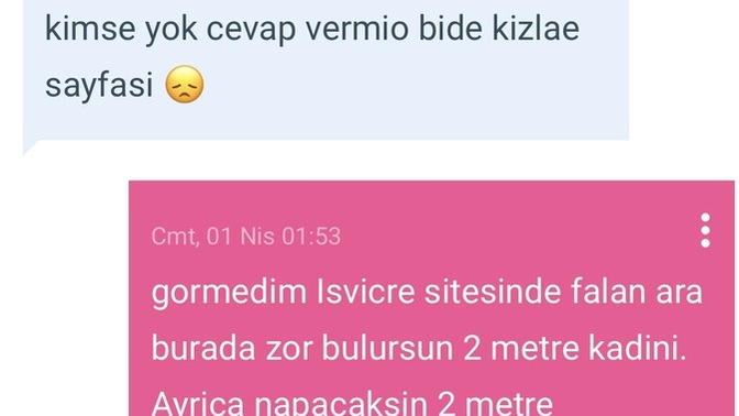 Boyunuz kac CM , kac cm olmak isterdiniz?
