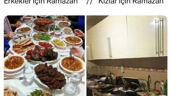 Ramazanda kızlar ve erkekler?