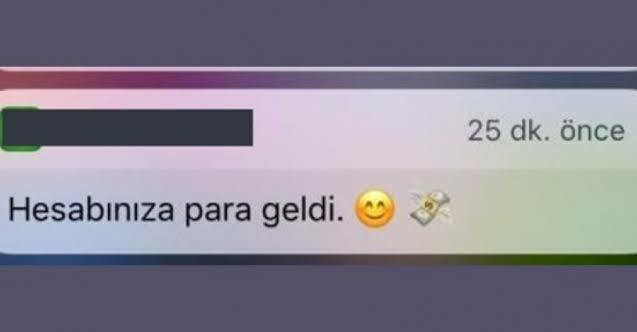 "İban at" dünyanın en güzel mesajı olabilir mi?
