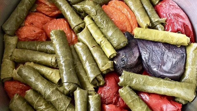 Karışık kuru dolma yaptım, sever misiniz?