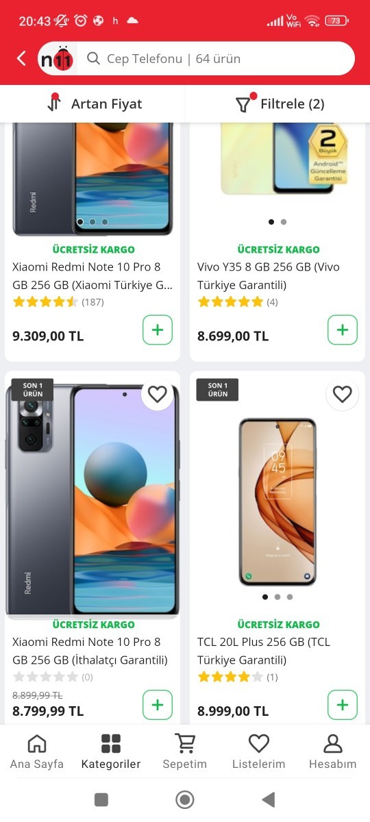 Bu telefondan hangisini tercih edersiniz?