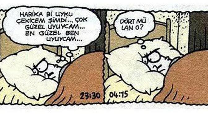 Uyanmamak için direndim ama gene de erkenden uyandım. Siz tatil gününüzde uyuyabiliyor musunuz?