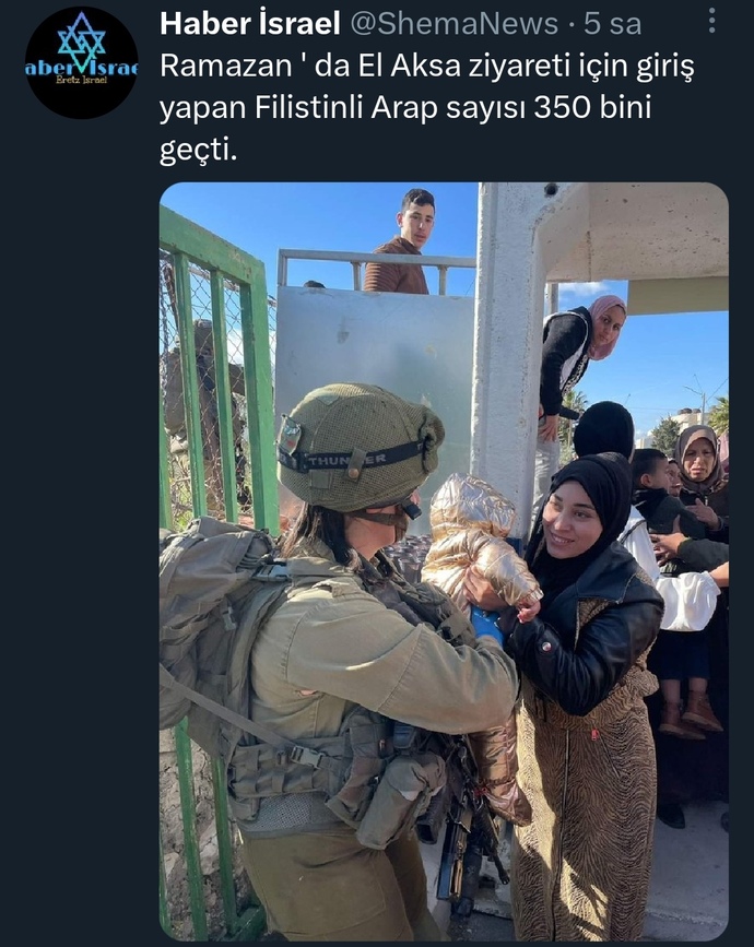 Araplar rahatça ziyaret ediyor, neden rahatsız olanlar var?