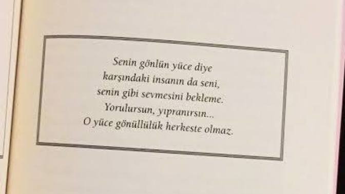 En son hangi kitabı okudun?