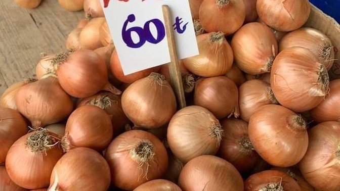 Pazarda 2 kg soğan 60 lira oldu, zamda rekor kıran soğana ne söylemek istersin?