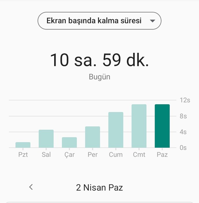 Gün boyunca telefonda ne kadar zaman geçirirsin?