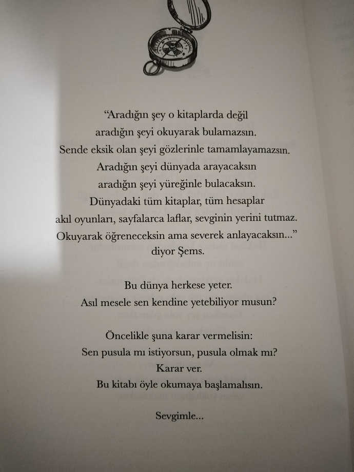 Okuduğunuz kitaptan hoşunuza giden bir dize paylaşır mısınız?