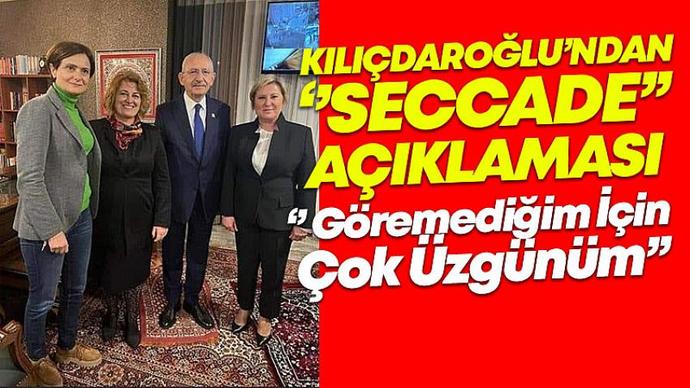 Kemal Kılıçdaroğlunun seccadeye ayakkabılarıyla üstüne basıp poz vermesi hakkındaki düşünceleriniz neler?
