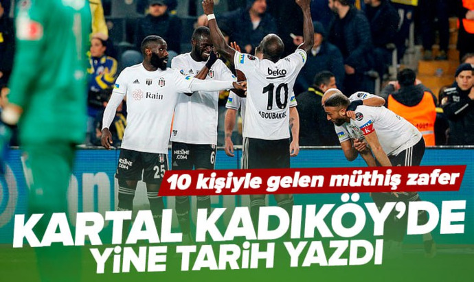 Kadıköyde Kartal şov! Fenerbahçe lehine yapılan hakem ve var operasyonuna rağmen 4-2 biten maç hakkında ne düşünüyorsunuz?