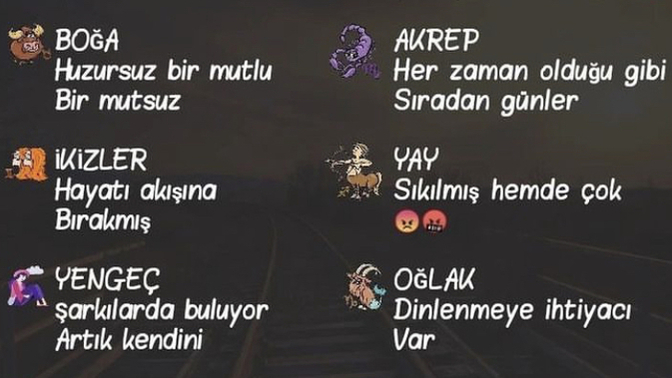 Burçların ruh hali ne alemde?