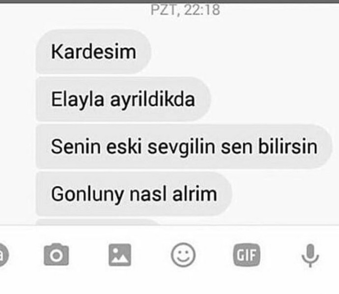 Kardeşin senin eski sevgilinle çıksa tepkin ne olur?