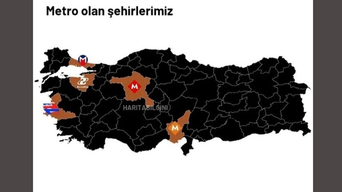 Metro olan şehirlerimiz! Yaşadığınız yerde metro olmasını gerekli görüyor musunuz? Varsa da yeterli mi?