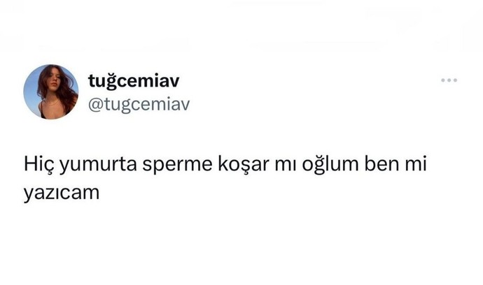 Yumurta spremin peşinden koşar mi 😀?