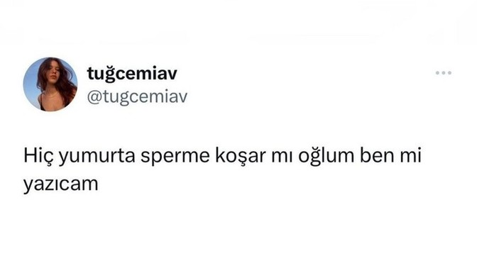 Yumurta spremin peşinden koşar mi 😀?