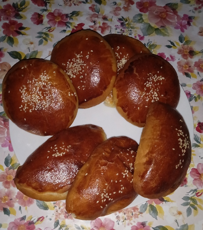 Sahur için poğaça yaptım, güzel olmuşlar mı?