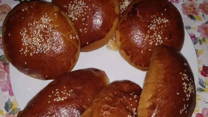 Sahur için poğaça yaptım, güzel olmuşlar mı?