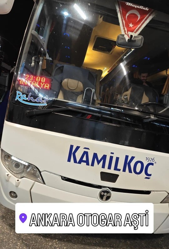 Bu yolculuk biter mi? Otobüs yolculuğunu seviyor musunuz?