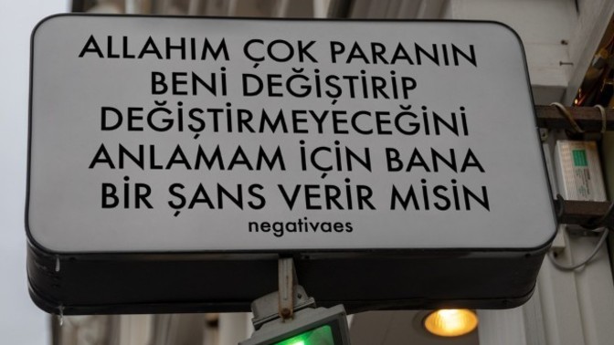 Parayı bulunca değişecek misiniz?