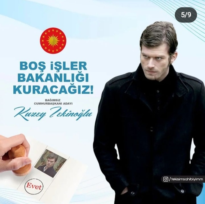 Dizi karakterlerleri Cumhurbaşkanı adayı olsaydı oyun kime olurdu 👇?