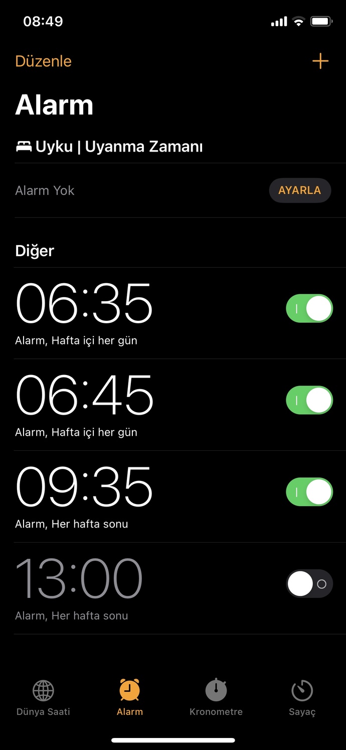 Benim gibi erkenden kalkan var mı?