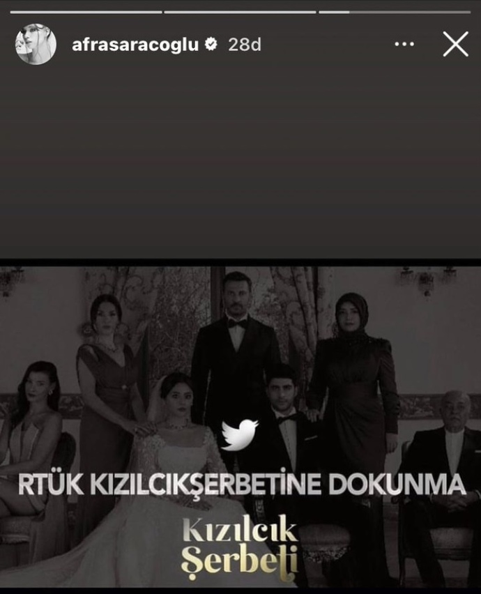 #YalıÇapkını oyuncuları #KızılcıkŞerbetine verilen cezaya tepki gösterdi. Siz bu duruma ne diyorsunuz?