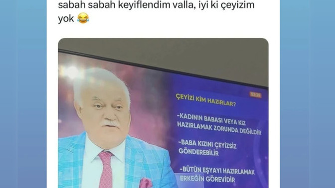 Çeyiziniz var mı? Bütün eşyalar ortak alınsa olmaz mı?