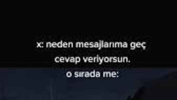 Mesajınıza geç düşen, geç cevap veren kişilere yazar mısınız?