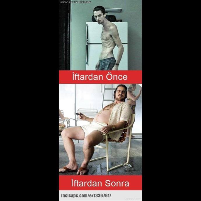Oruçluyken yemek istediğiniz yiyecekleri iftardan sonra yermisiniz?