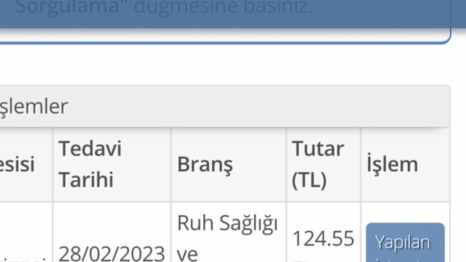Bu ne demek muayene ücretli mi?